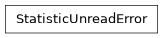 Inheritance diagram of firecrown.likelihood.statistic.StatisticUnreadError
